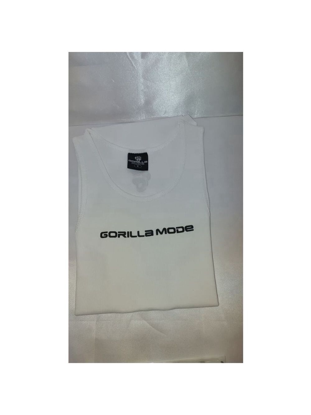 Gorilla Mind - Gorilla Mode (Unisex) Tank Top - White - Size XXL NEW - Picture 2 of 6